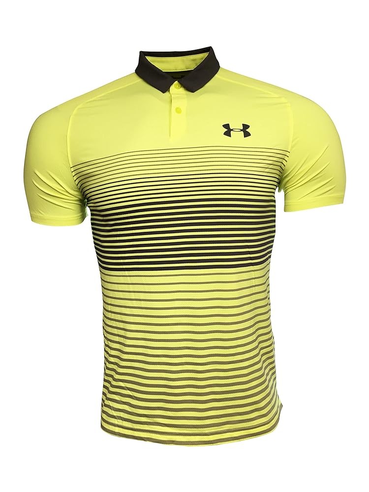 UNDER ARMOUR - ネオン Under Armour T Shirt Boys Large YLG Neon Yellow Casual Short